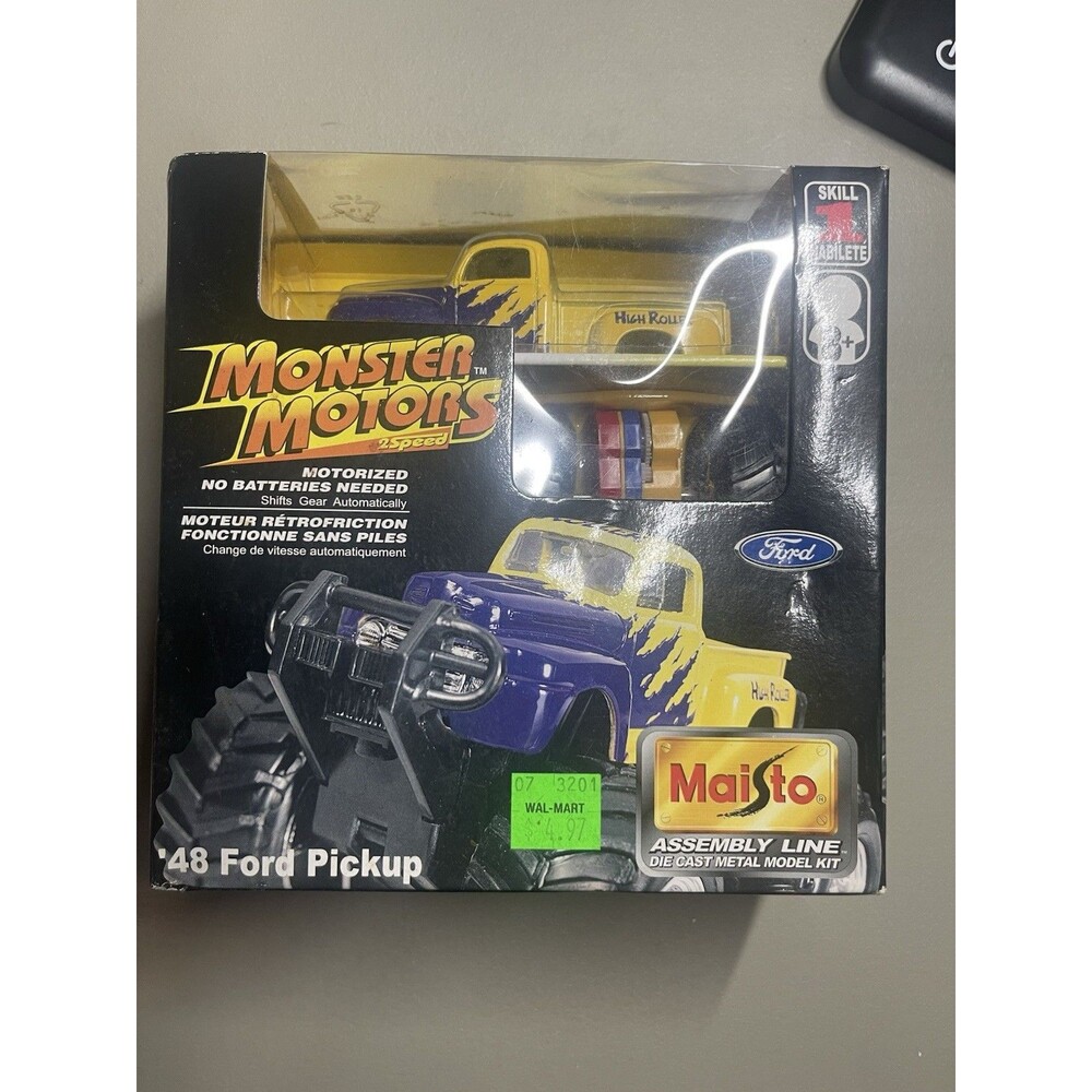 Monster Motors Die Cast 48 Ford Pickup NEW SEALED collectable